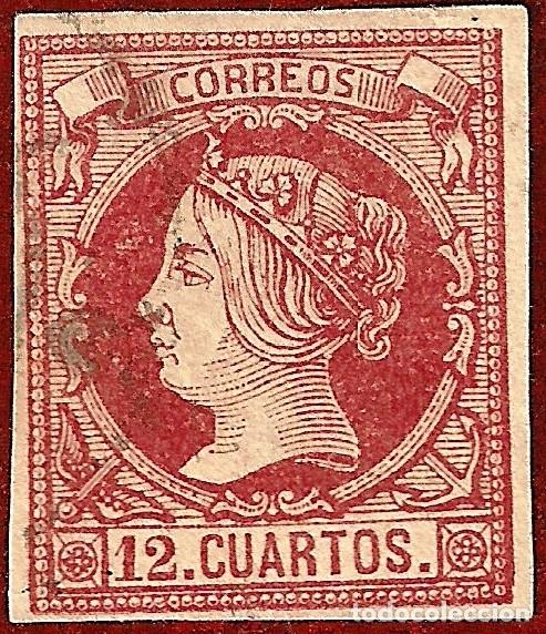 Sellos: Espa&ntilde;a. Edifil n.&ordm; 53 en usado.