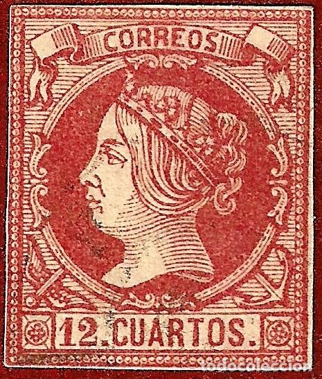 Sellos: Espa&ntilde;a. Edifil n.&ordm; 53 en usado.