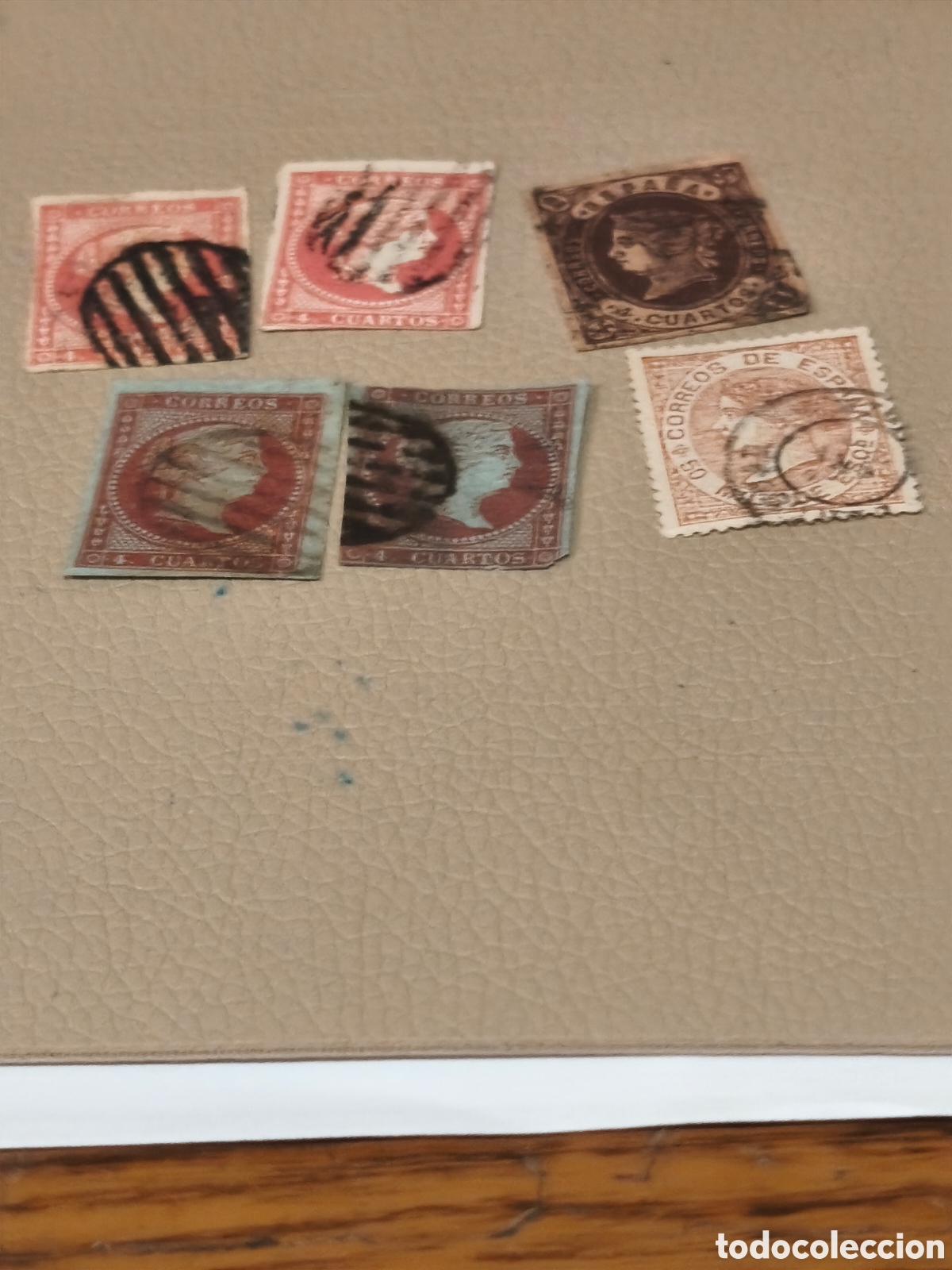 Sellos: Lote de 6 sellos cl&aacute;sicos n 40 ,48 58 y 89 ver imagenes