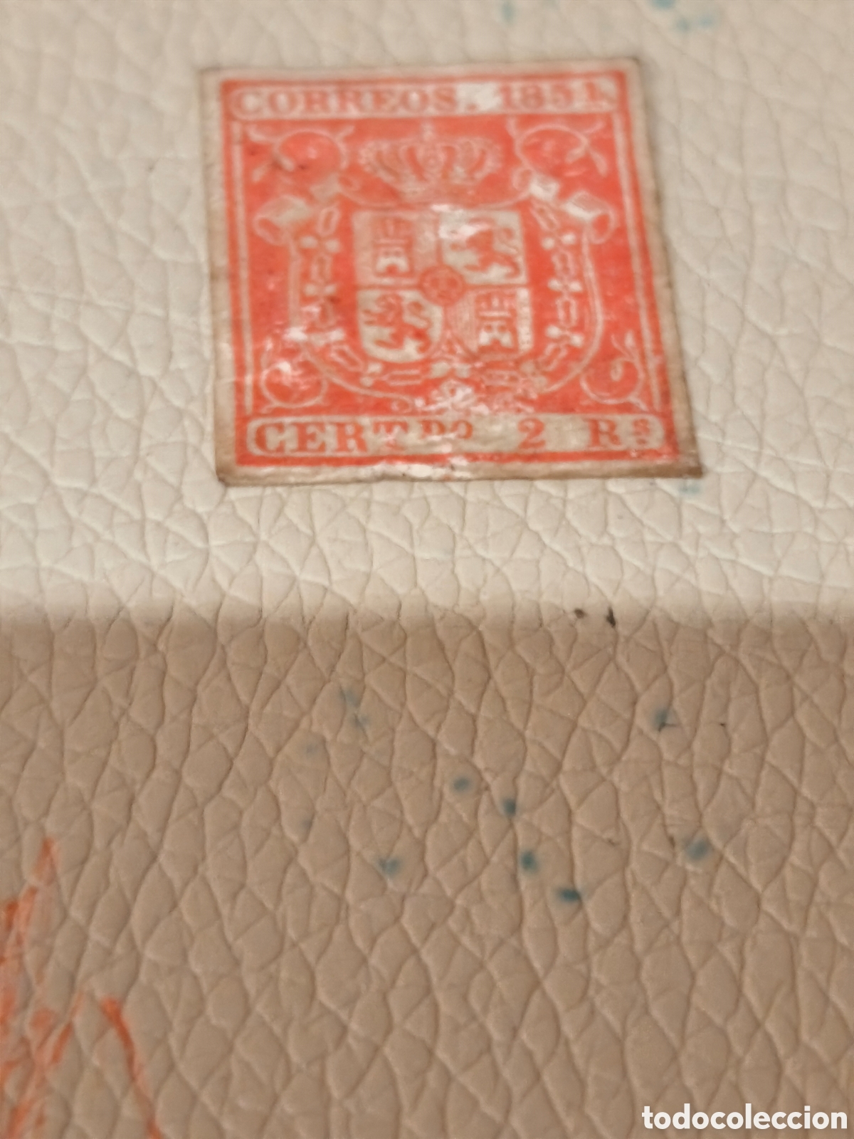 Sellos: Sello cl&aacute;sico de Espa&ntilde;a n 25 nuevo con goma** muy escasob20 reales rojo ver im&aacute;genes