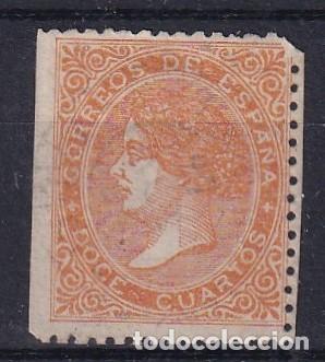 Selos: PC51 Sellos Espa&ntilde;a a&ntilde;o 1867 Edifil 89* sello original en NUEVO v.c. 285 &euro;
