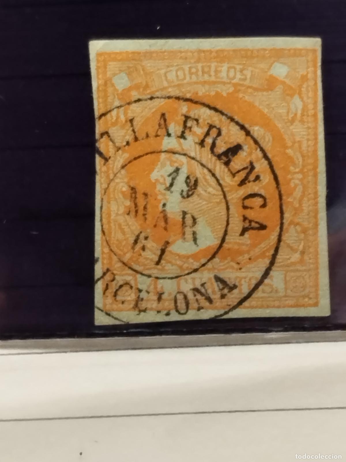 Selos: FAC ESPA&Ntilde;A. EDIFIL 52. FECHADOR DE VILLAFRANCA. BARCELONA. MUY BONITO.