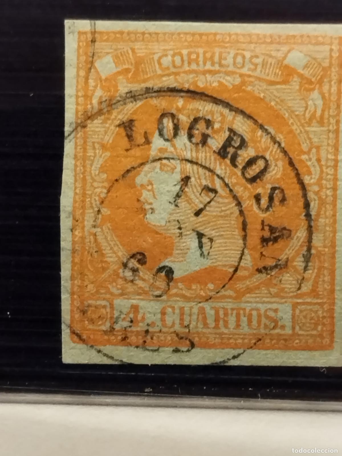 Briefmarken: FAC ESPA&Ntilde;A. EDIFIL 52. FECHADOR DE LOGROSAN. CACERES. MUY BONITO Y RARO.