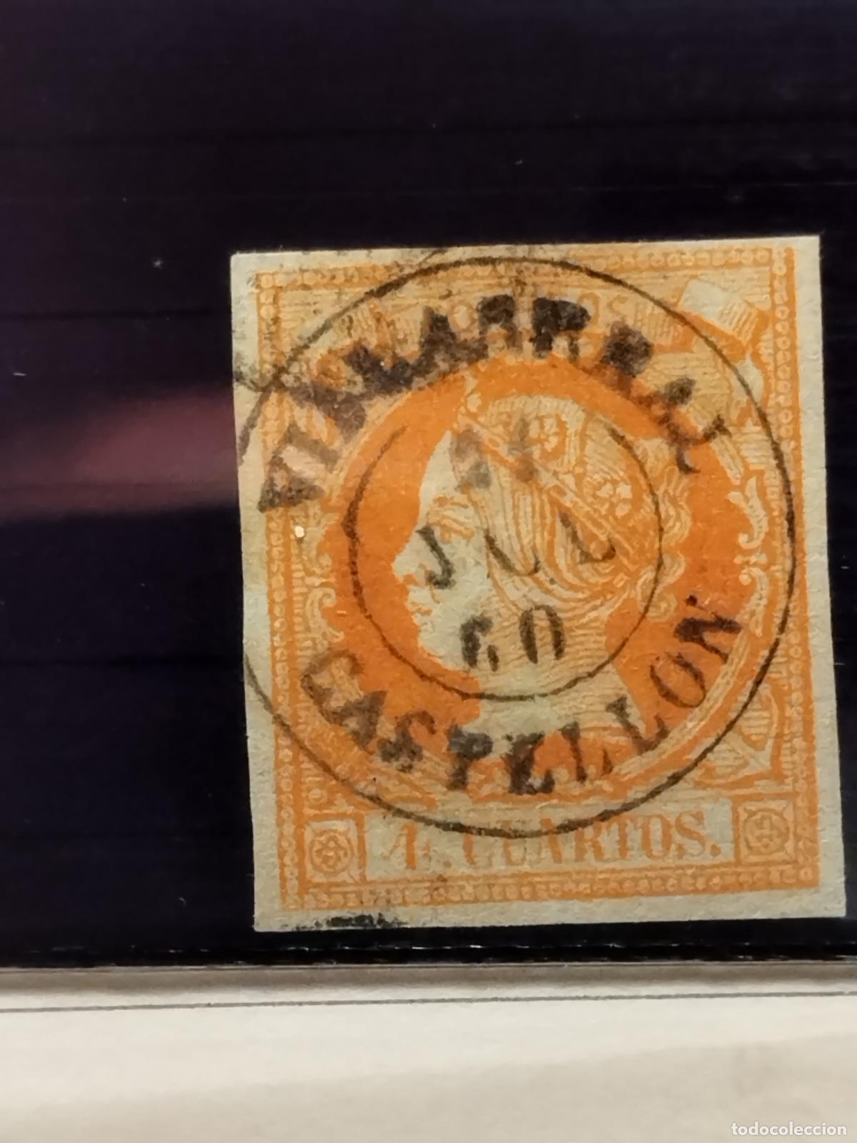 Stamps: FAC ESPA&Ntilde;A. EDIFIL 52. FECHADOR DE VILLARREAL. CASTELLON. LUJO