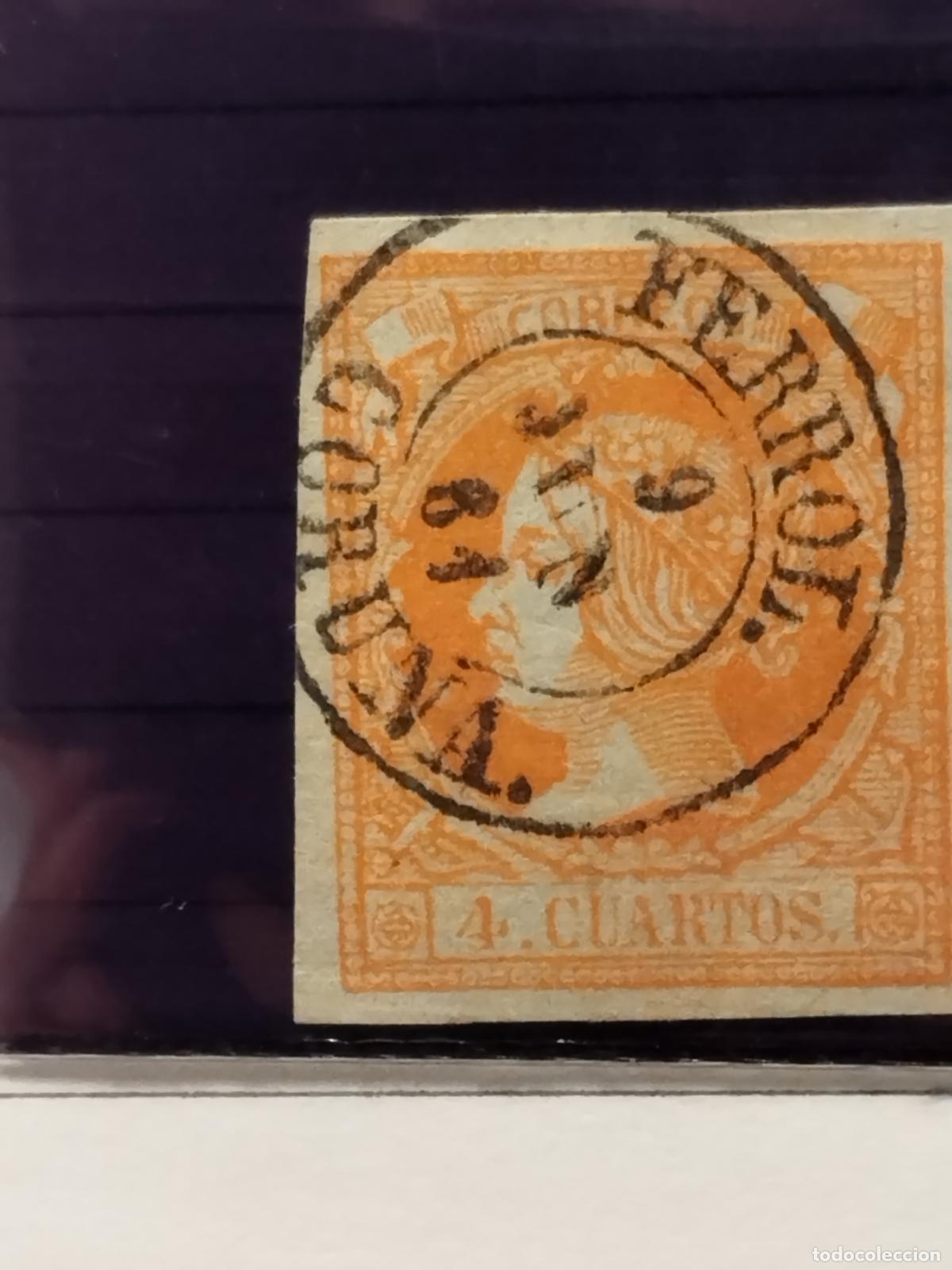 Briefmarken: FAC ESPA&Ntilde;A. EDIFIL 52. FECHADOR DE FERROL. CORU&Ntilde;A. LUJO.