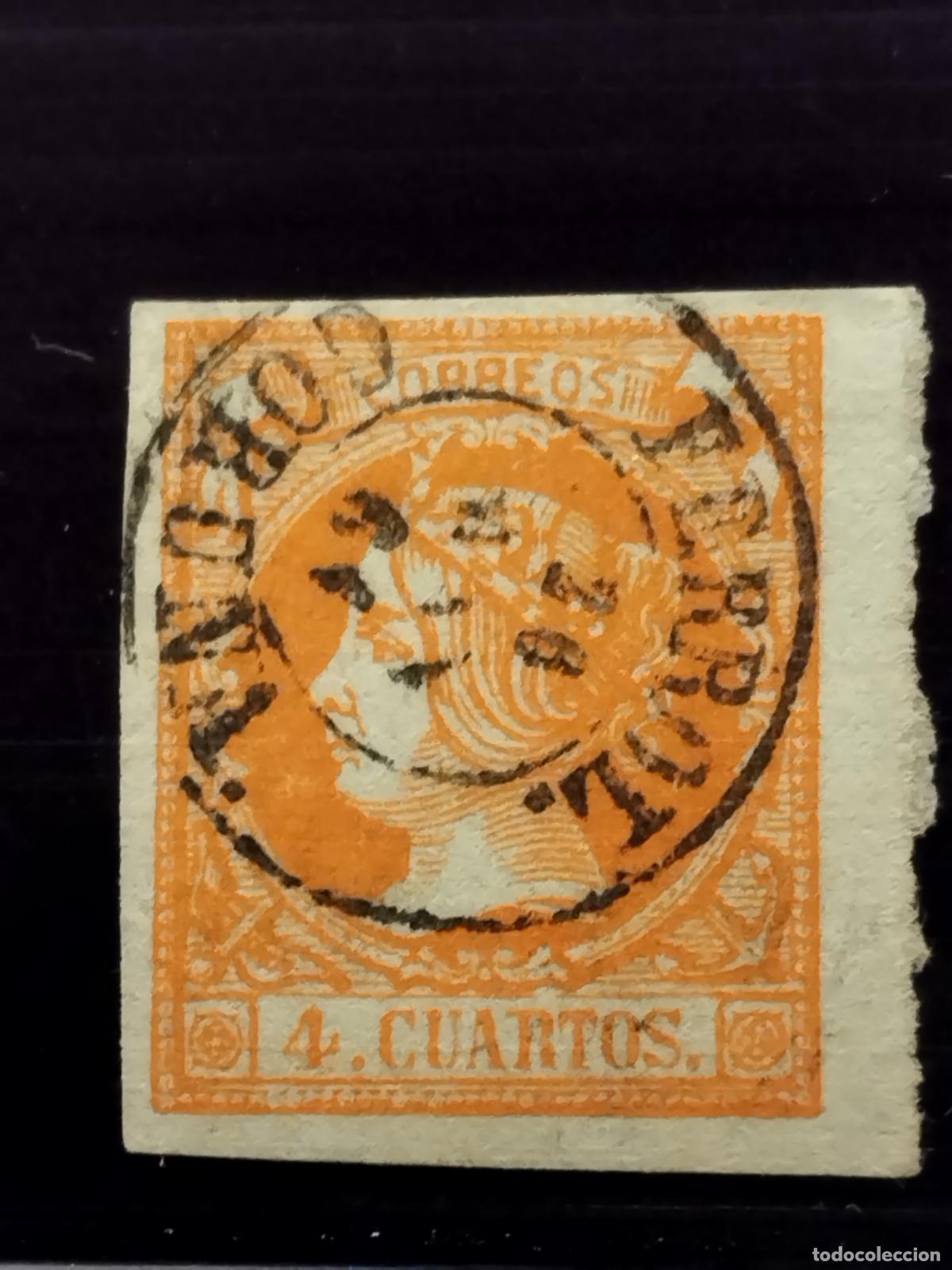 Briefmarken: FAC ESPA&Ntilde;A. EDIFIL 52. FECHADOR DE FERROL. CORU&Ntilde;A. BORDE DE HOJA. MUY BONITO.