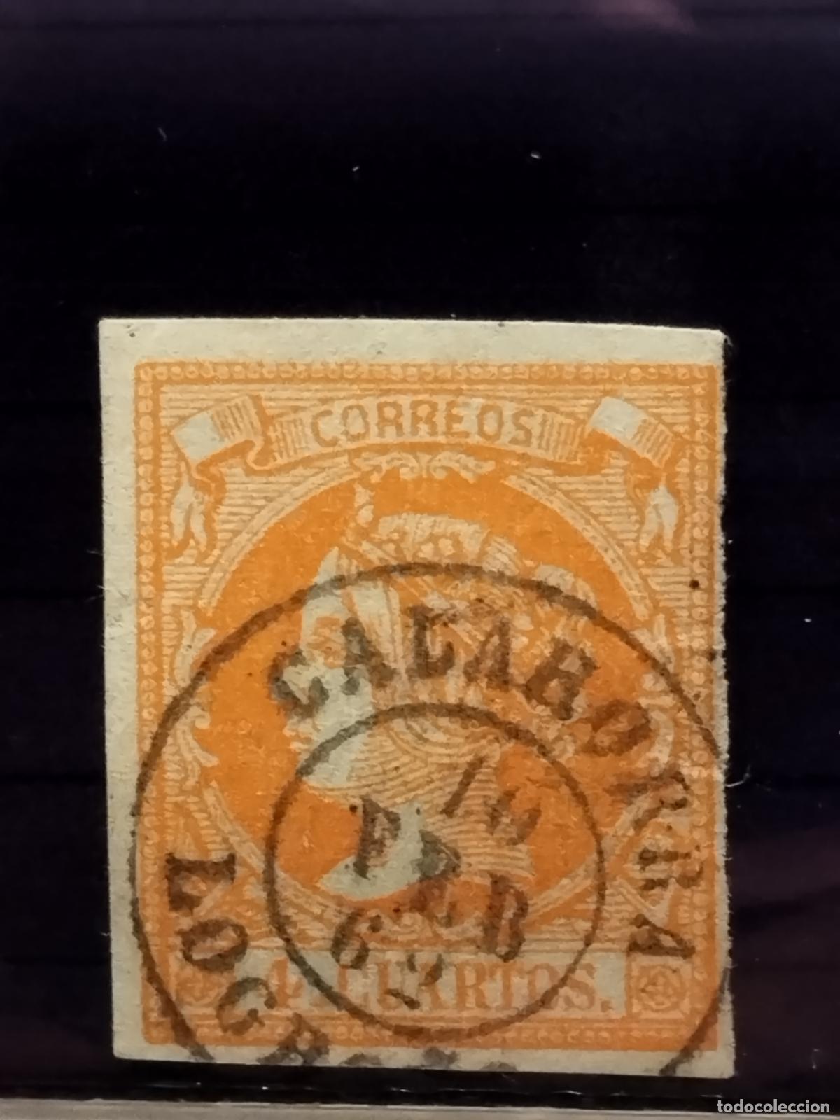 Briefmarken: FAC ESPA&Ntilde;A. EDIFIL 52. FECHADOR DE CALAHORRA. LOGRO&Ntilde;O. MUY BONITO.