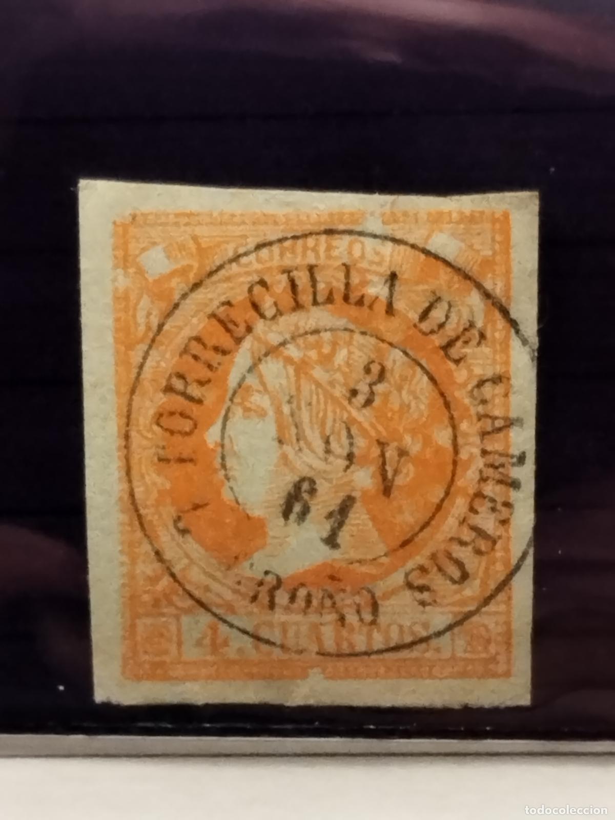Sellos: FAC ESPA&Ntilde;A. EDIFIL 52. FECHADOR DE TORRECILLA DE CAMEROS. LOGRO&Ntilde;O. MUY BONITO.