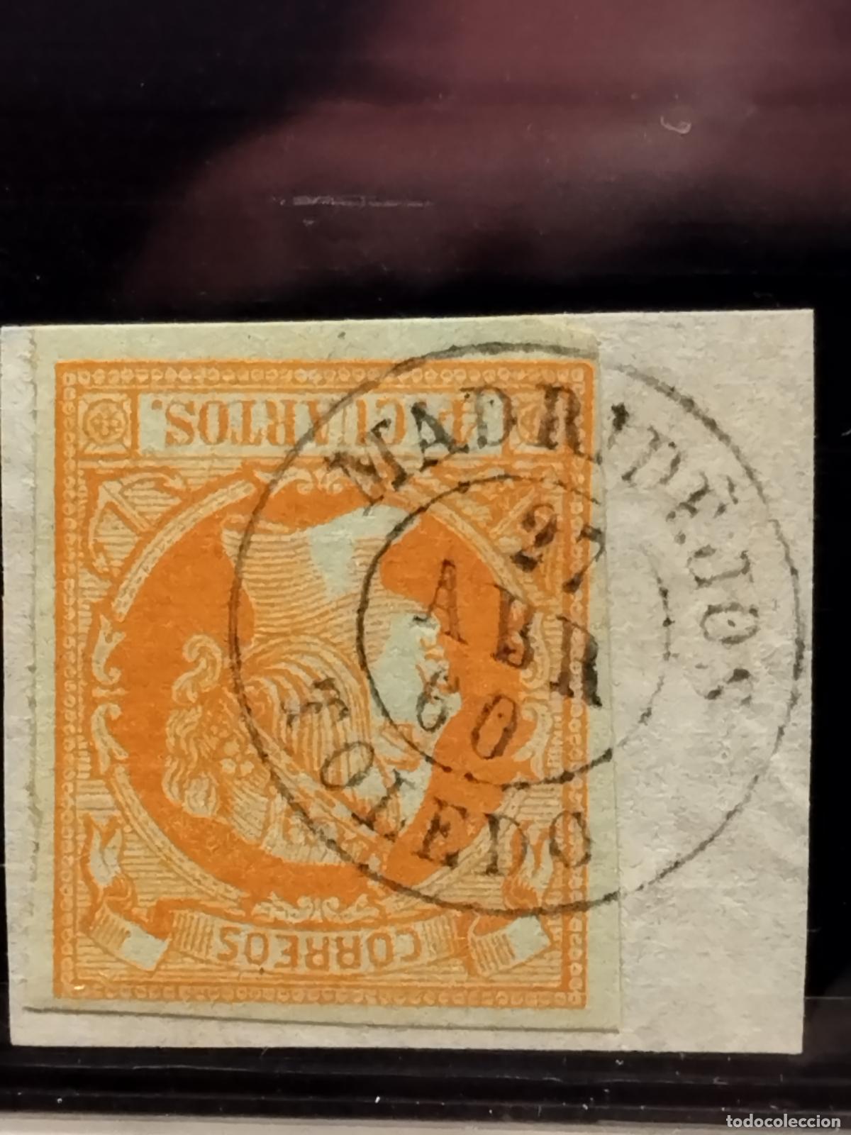 Briefmarken: FAC ESPA&Ntilde;A. EDIFIL 52. FECHADOR DE MADRIDEJOS (TIPO II). TOLEDO. MUY BONITO.