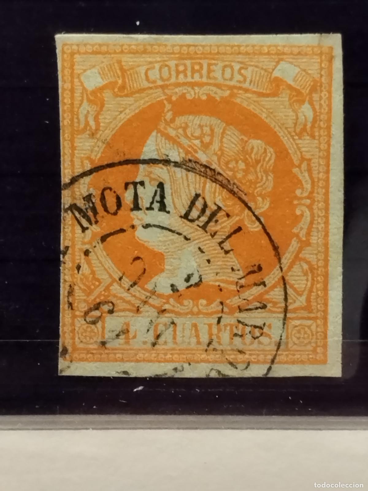 Briefmarken: FAC ESPA&Ntilde;A. EDIFIL 52. FECHADOR DE MOTA DEL MARQUES (TIPO II). VALLADOLID.