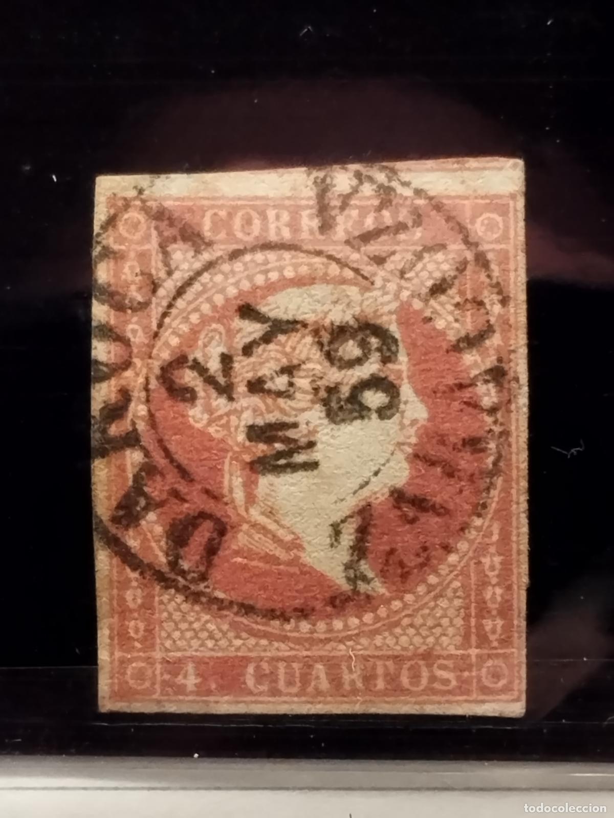 Briefmarken: FAC ESPA&Ntilde;A. EDIFIL 48. FECHADOR DE DAROCA. ZARAGOZA. MUY BONITO Y RARO.