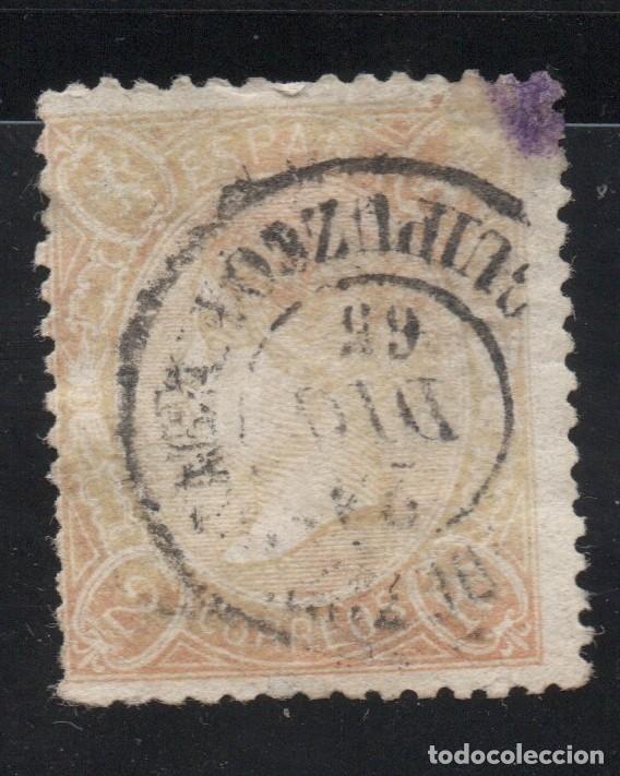 Sellos: EDIFIL 79a &ordm; 2 R. NARANJA ISABEL II VALOR DE CATALOGO + DE 550 EUROS