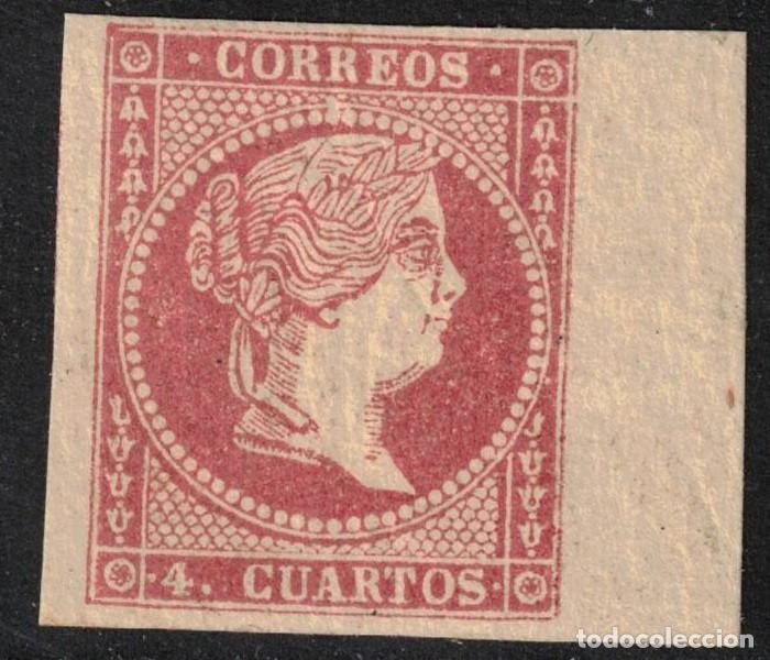 Sellos: ESPA&Ntilde;A - ISABEL II - ** 48A - A&Ntilde;O 1855 - MNH - LUJO