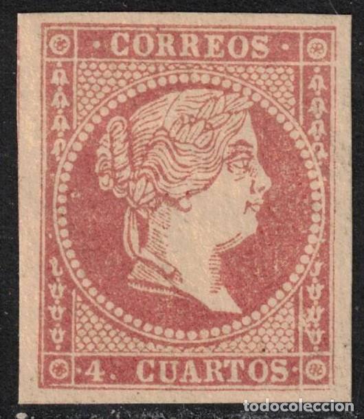 Sellos: ESPA&Ntilde;A - ISABEL II - ** 48A - A&Ntilde;O 1855 - MNH - LUJO