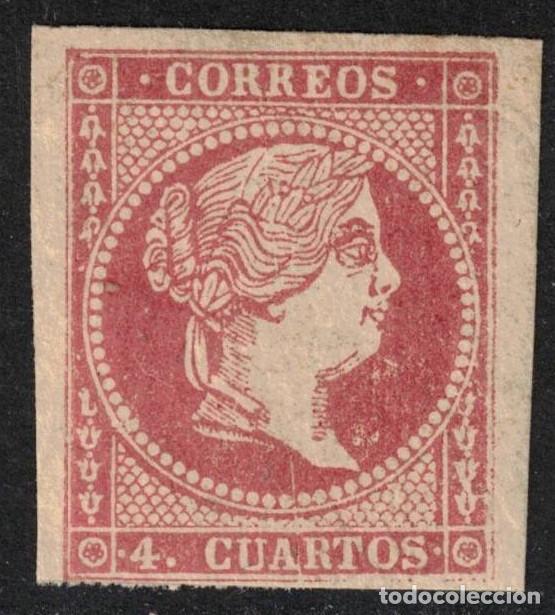 Sellos: ESPA&Ntilde;A - ISABEL II - ** 48A - A&Ntilde;O 1855 - MNH - LUJO