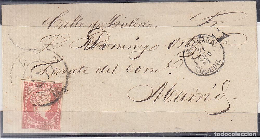 Sellos: EDIFIL N&ordm; 48-CARTA-RUEDA DE CARRETA N&ordm; 57-TALAVERA-