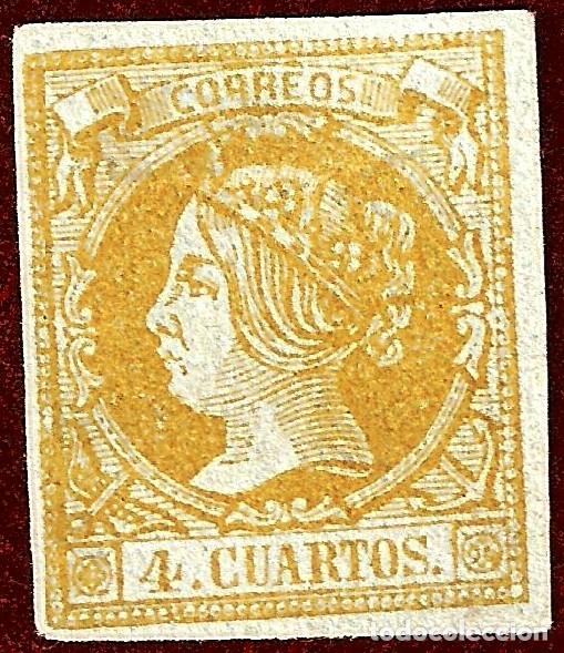 Sellos: Espa&ntilde;a. Edifil n.&ordm; 0052B nuevo sin goma.