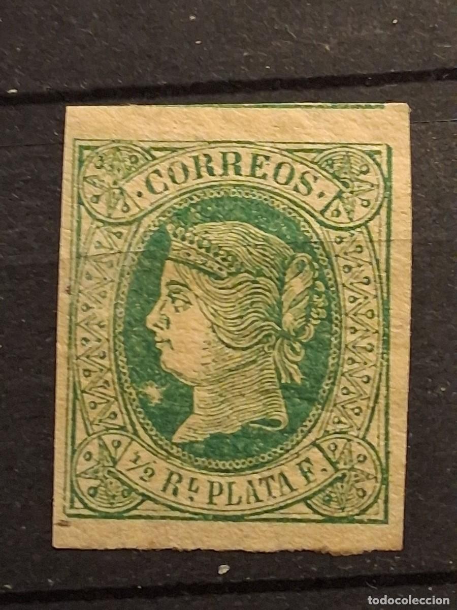 Sellos: ESPA&Ntilde;A, ANTILLAS, 1864, CAT.EDIFIL10.