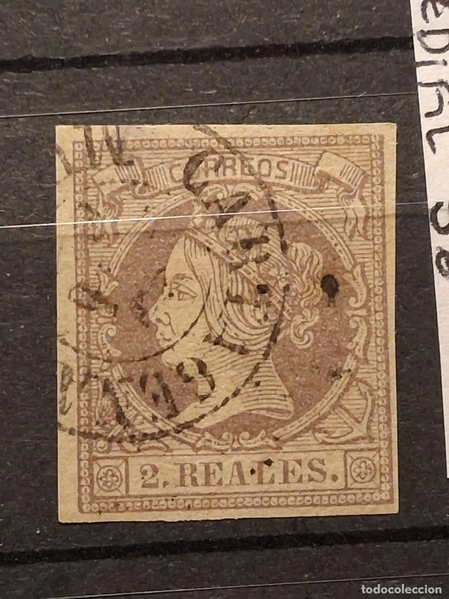 Sellos: ESPA&Ntilde;A, 1860, CAT.EDIFIL 56.