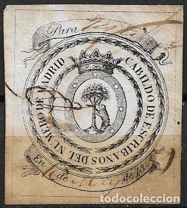 Sellos: Cabildo de Escribanos del n&uacute;mero de Madrid (o)