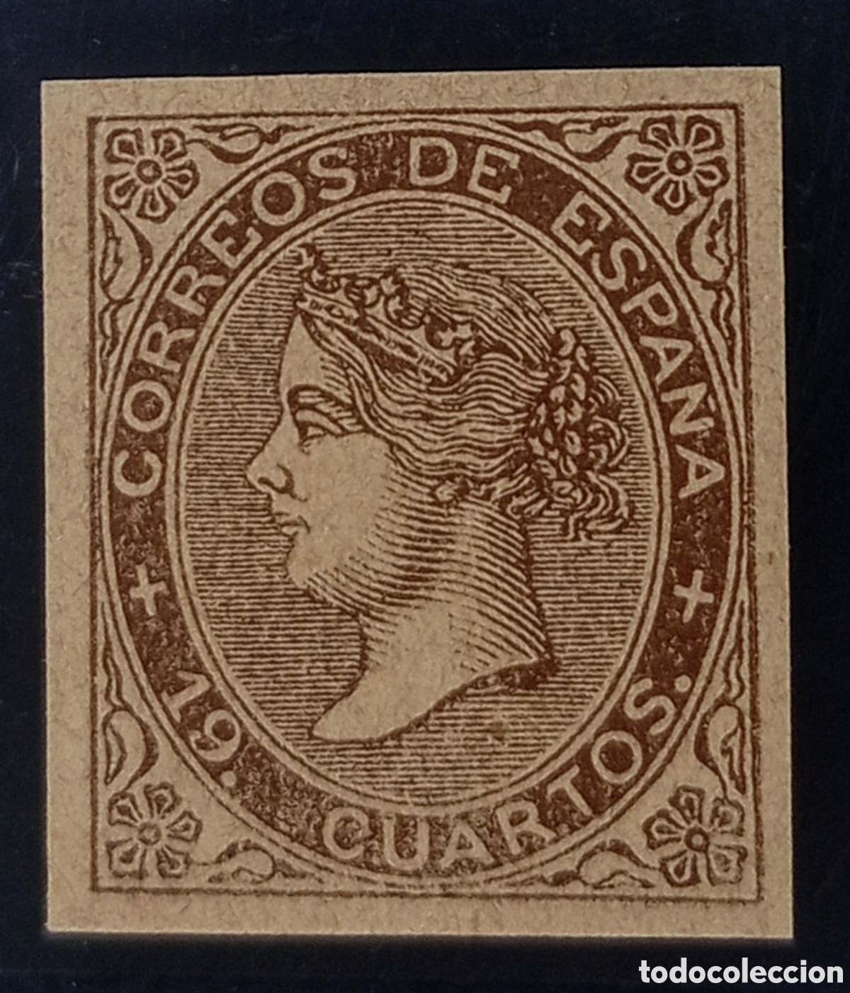 Sellos: Edifil 101 sin dentar - 1868 - ISABEL II - Nuevo