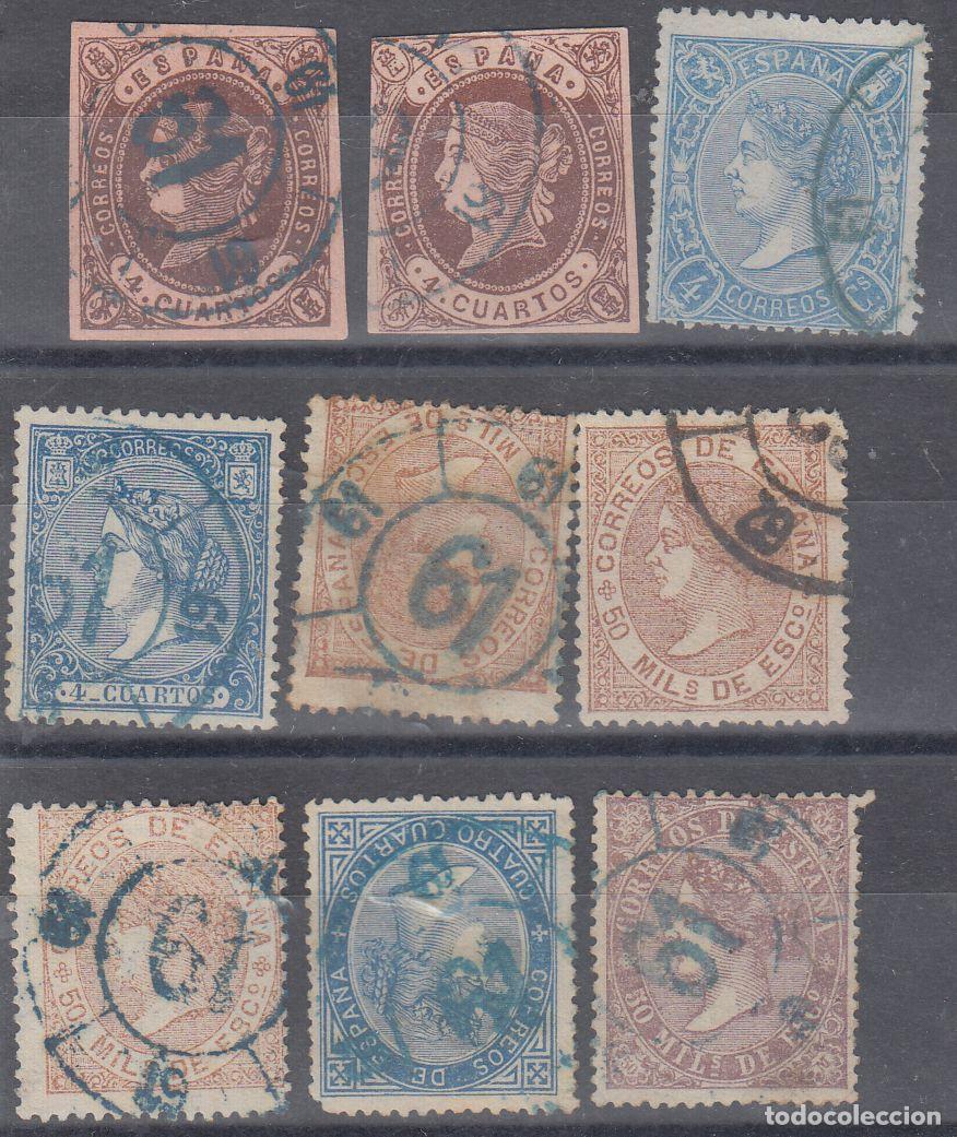 Sellos: FICHA DON 9 SELLOS CON RUEDA DE CARRETA N&ordm; 61-LA JUNQUERA-