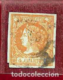Sellos: Espa&ntilde;a. Edifil n.&ordm; 0052 usado. - Foto 1