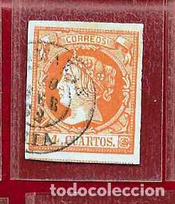 Sellos: Espa&ntilde;a. Edifil n.&ordm; 0052 usado.