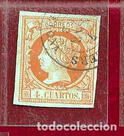 Sellos: Espa&ntilde;a. Edifil n.&ordm; 0052 usado. - Foto 1