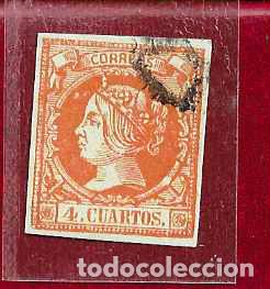 Sellos: Espa&ntilde;a. Edifil n.&ordm; 0052 usado. - Foto 1