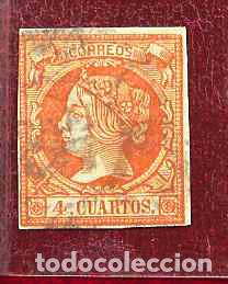 Sellos: Espa&ntilde;a. Edifil n.&ordm; 0052 usado. - Foto 1