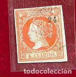 Sellos: Espa&ntilde;a. Edifil n.&ordm; 0052 usado.