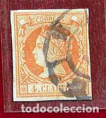 Sellos: Espa&ntilde;a. Edifil n.&ordm; 0052 usado.
