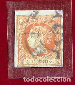 Sellos: Espa&ntilde;a. Edifil n.&ordm; 0052 usado.