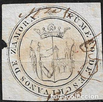 Selos: 1846 Escribanos de n&uacute;mero de Zamora, usado