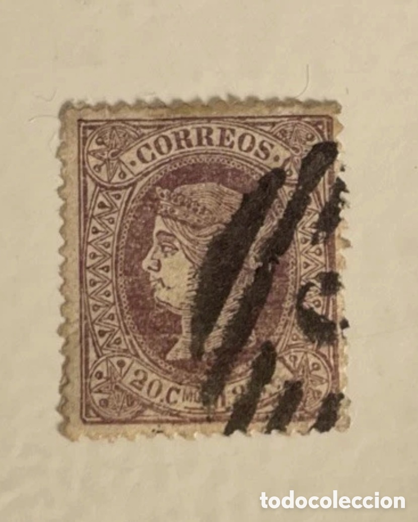Sellos: Espa&ntilde;a 1866. EDIFIL 86.