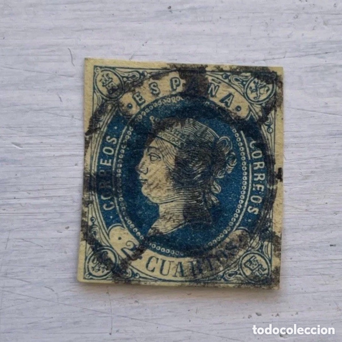 Sellos: Espa&ntilde;a 1862. EDIFIL 57. - Foto 1
