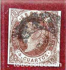 Sellos: Espa&ntilde;a. Edifil n.&ordm; 0058 usado. - Foto 1