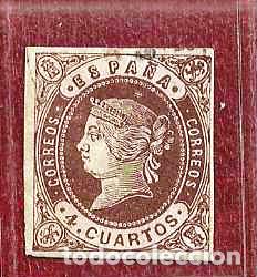 Sellos: Espa&ntilde;a. Edifil n.&ordm; 0058 usado.