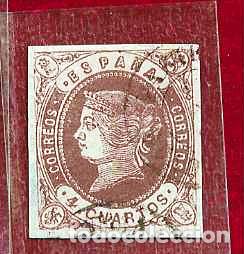 Sellos: Espa&ntilde;a. Edifil n.&ordm; 0058 usado.