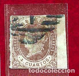 Sellos: Espa&ntilde;a. Edifil n.&ordm; 0058 usado.