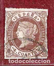 Sellos: Espa&ntilde;a. Edifil n.&ordm; 0058 usado. - Foto 1