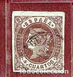 Sellos: Espa&ntilde;a. Edifil n.&ordm; 0058 usado.