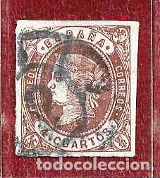 Sellos: Espa&ntilde;a. Edifil n.&ordm; 0058 usado.