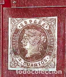 Sellos: Espa&ntilde;a. Edifil n.&ordm; 0058 usado.