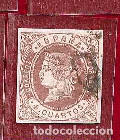 Sellos: Espa&ntilde;a. Edifil n.&ordm; 0058 usado. - Foto 1