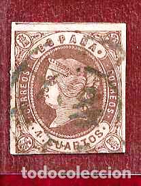 Sellos: Espa&ntilde;a. Edifil n.&ordm; 0058 usado.