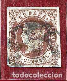 Sellos: Espa&ntilde;a. Edifil n.&ordm; 0058 usado. - Foto 1