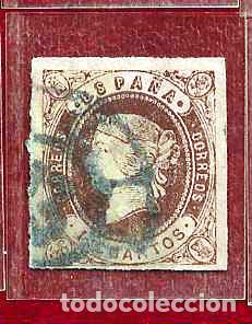 Sellos: Espa&ntilde;a. Edifil n.&ordm; 0058 usado.