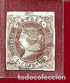 Sellos: Espa&ntilde;a. Edifil n.&ordm; 0058 usado.
